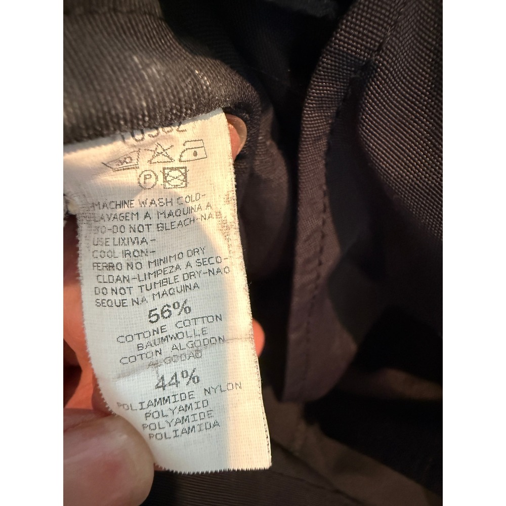 Stefanel Womens Black Minimalist Lightweight Utility Jacket Size M - Picture 8 of 8
